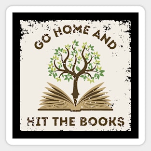 Wisdom Tree: "Hit the Books" Magnet